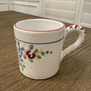 Vintage Kate Williams for Sweet Nellie Designs 1989 Deruta Italy Coffee Cup